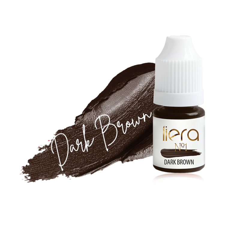 Liera Dark Brown PMU brow pigment 5 ml