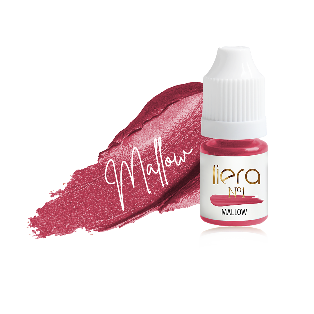 pigment PMU ust Mallow Liera róż