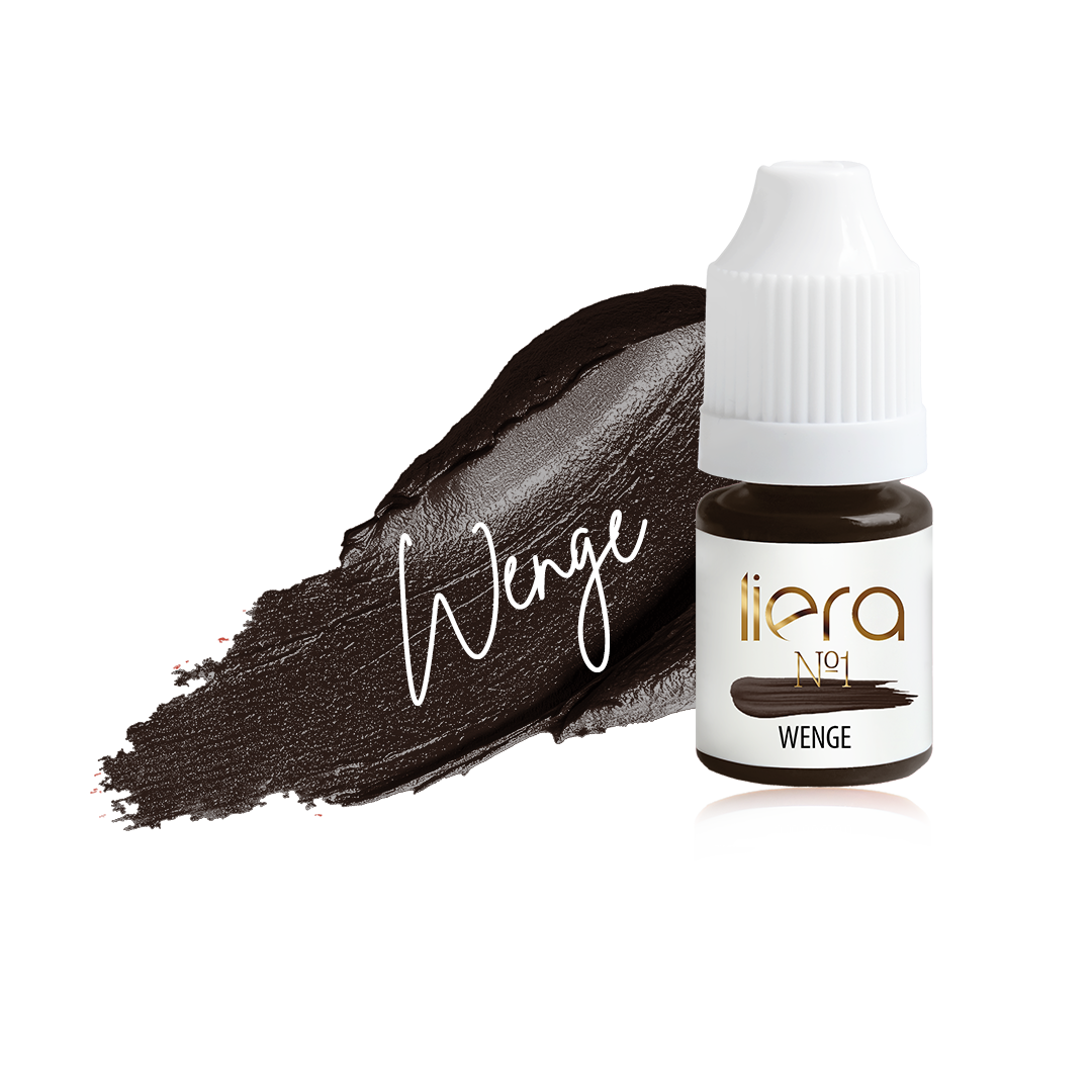 Wenge: Pigment do makijażu permanentnego brwi Wenge Liera