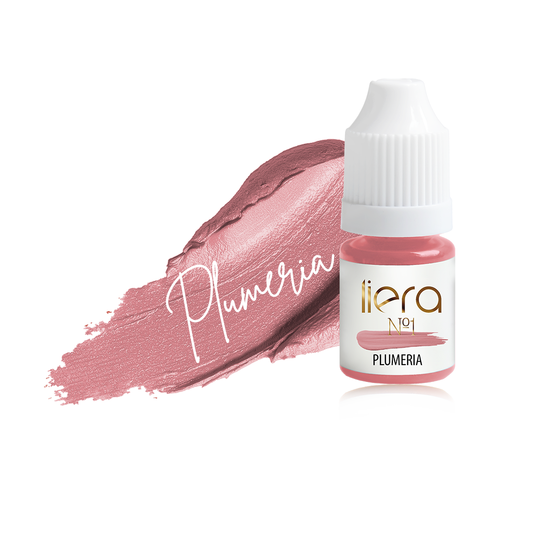 pigment PMU ust Plumeria Liera róż