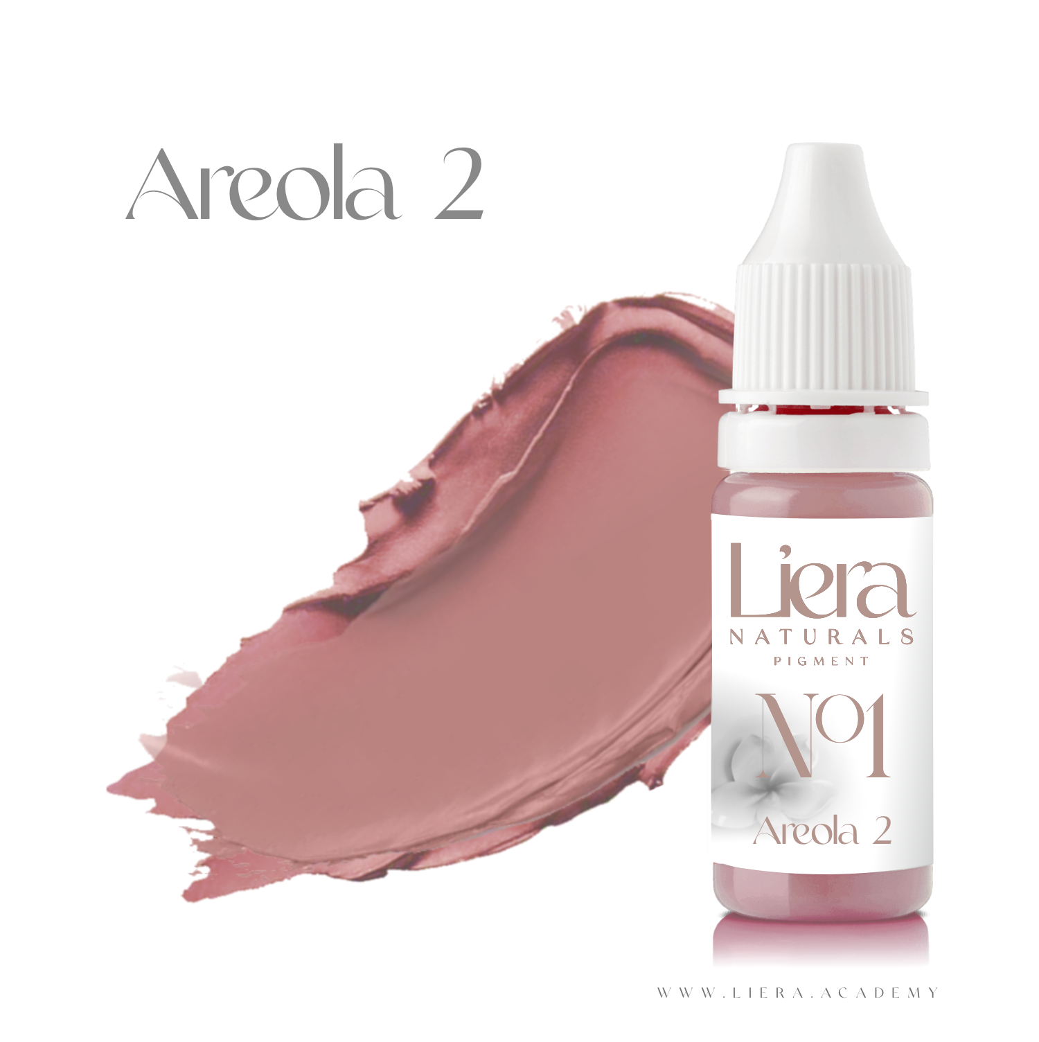 Areola 2a - Liera Naturals barwniki do pigmentacji medycznej areola, otoczki brodawki sutkowej