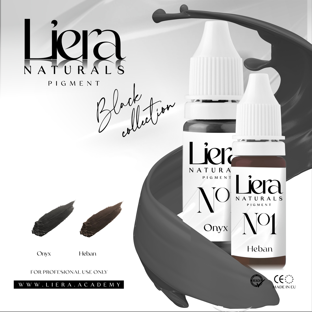 Barwniki do makijażu permanentnego oczu Liera Naturals