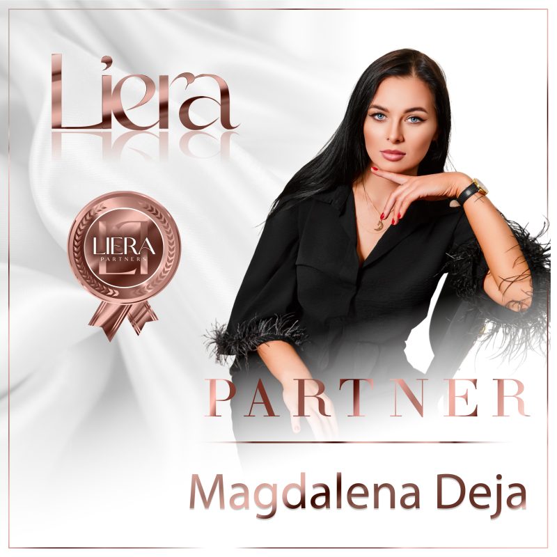 Magdalena Deja ambasador marki Liera