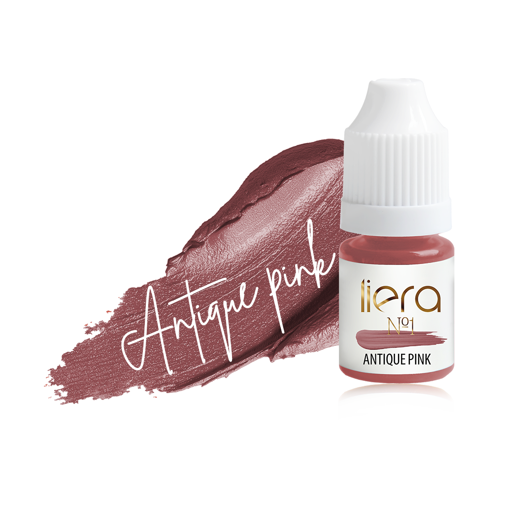 pigment do ust Antique Pink Liera makijaż permanentny