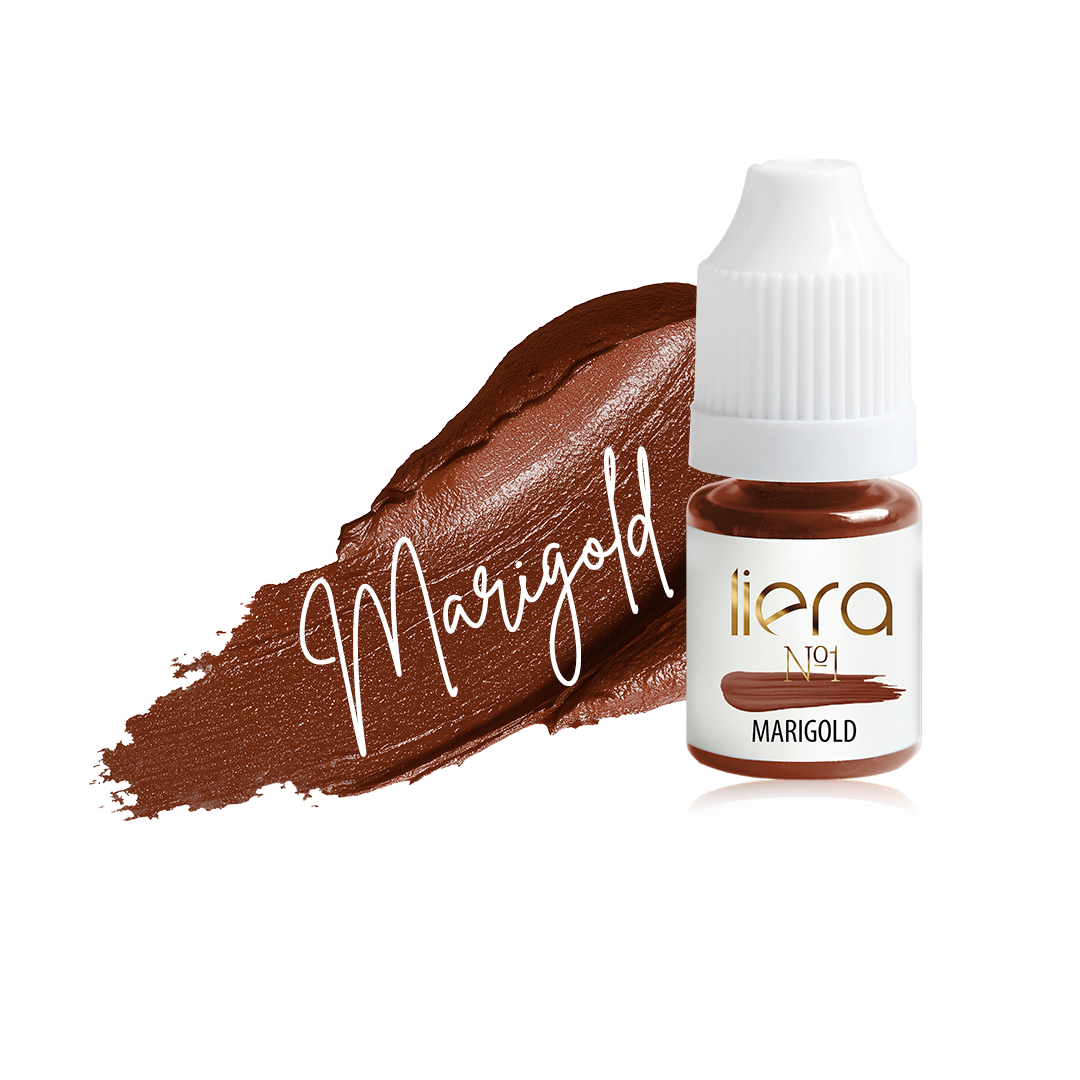 Marigold Liera pigment do ust PMU ciepły nude efekt
