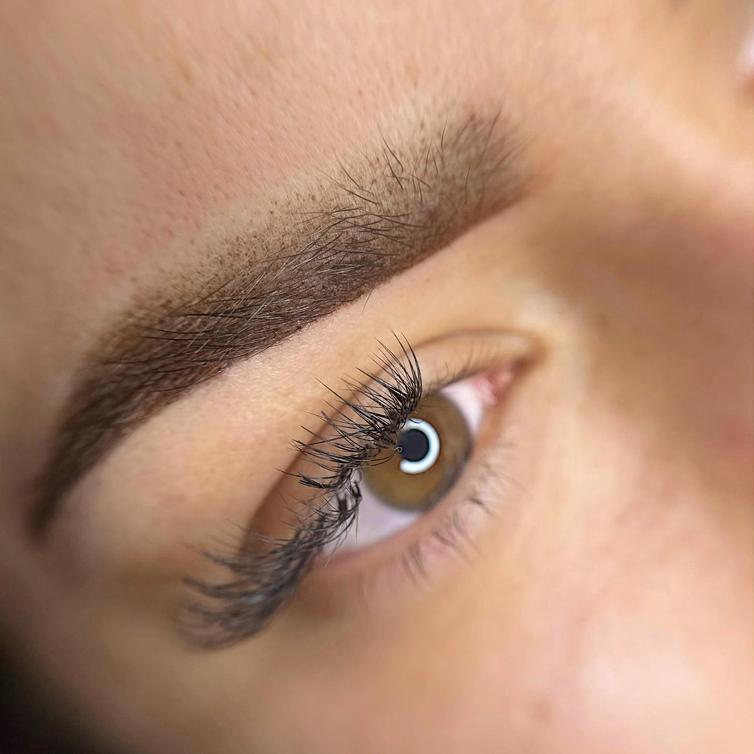 Anna Stępińska brwi espresso1a Pigment do makijażu permanentnego brwi Liera Espresso - wykonanie Anna Stępińska