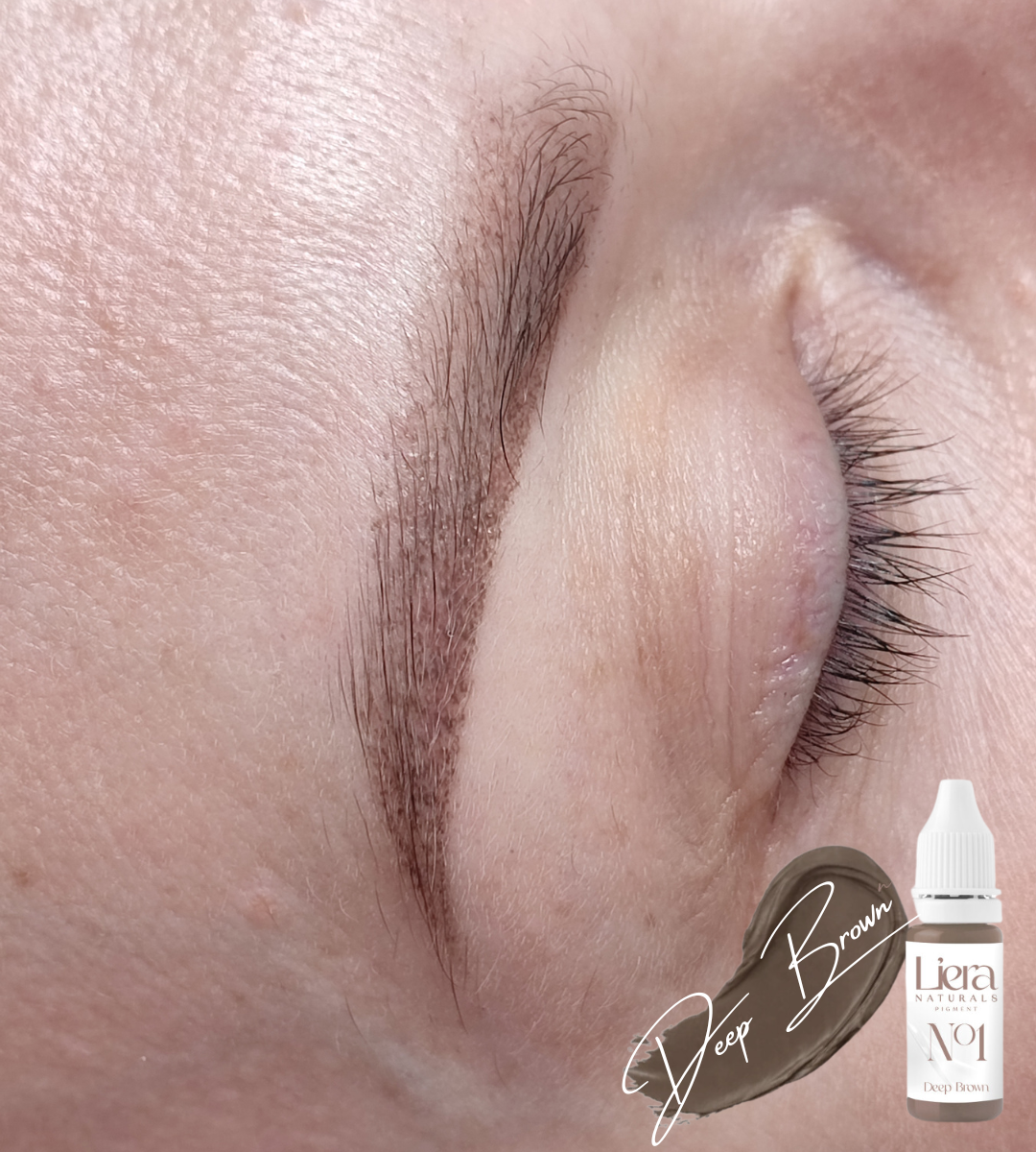 Deep brown pigment do makijażu permanentnego