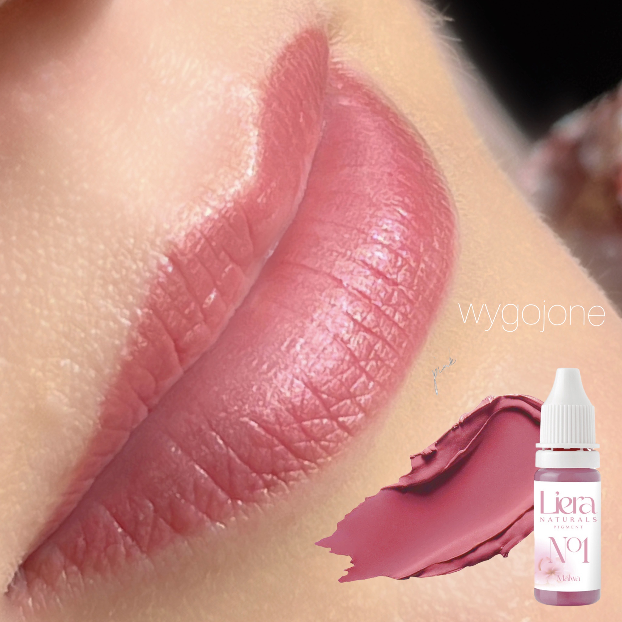 wygojone usta makijaż permanentny barwniki Malwa Liera naturlas