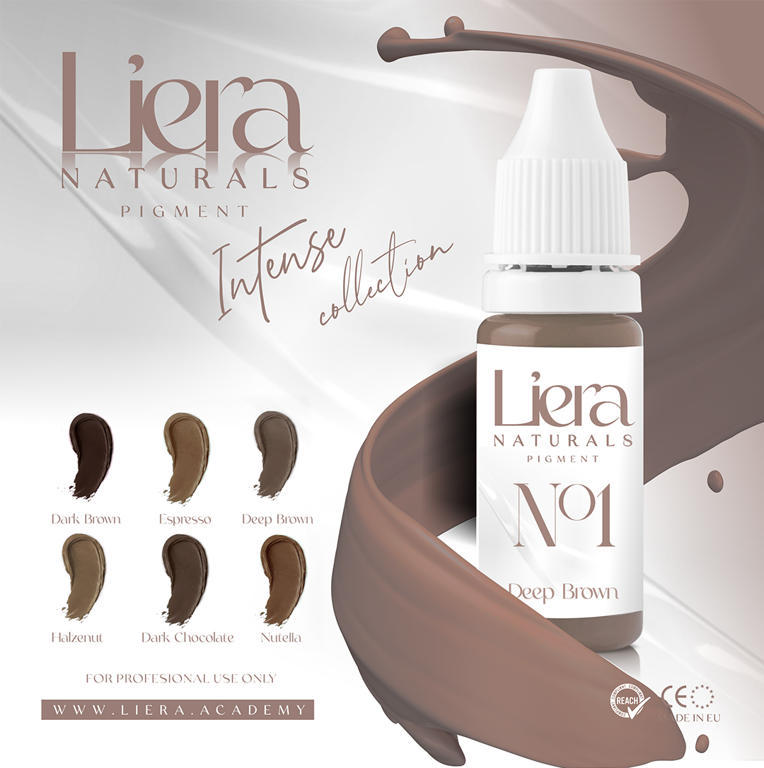 Liera naturals brows collection intense barwniki do brwi