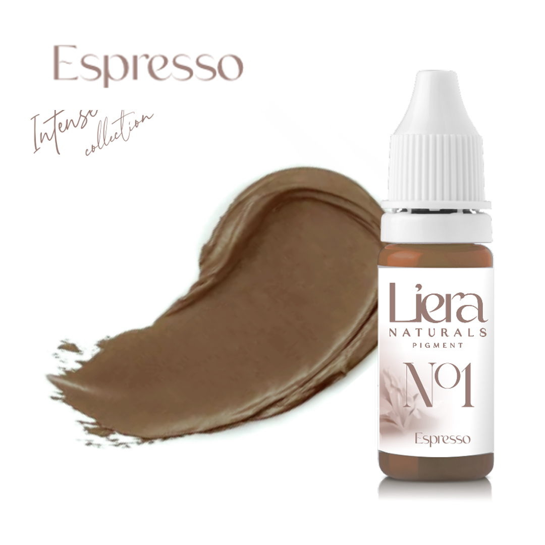 barwnik Liera Naturals ESPRESSO do brwi butelka