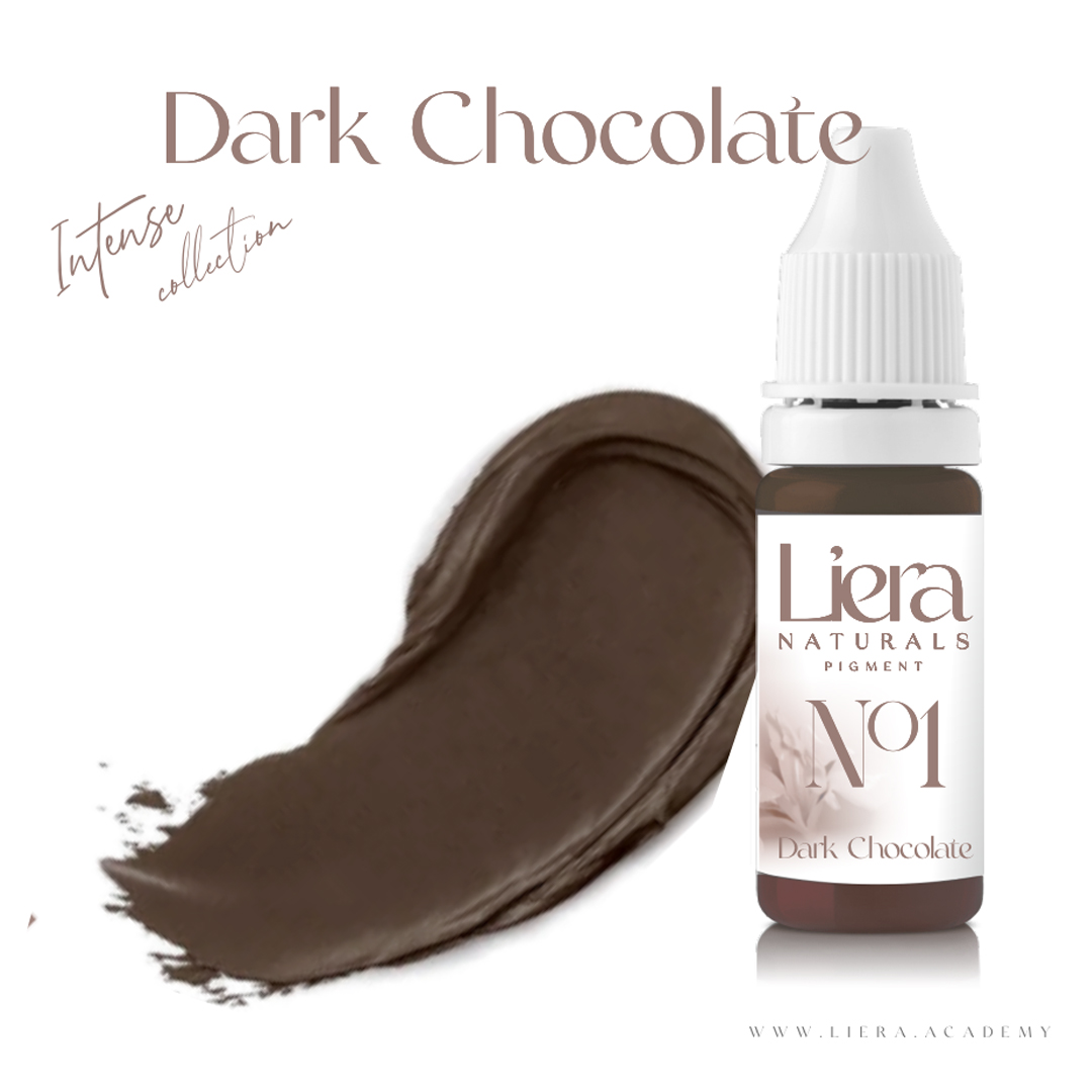 barwnik Liera Naturals dark chocolate do brwi butelka