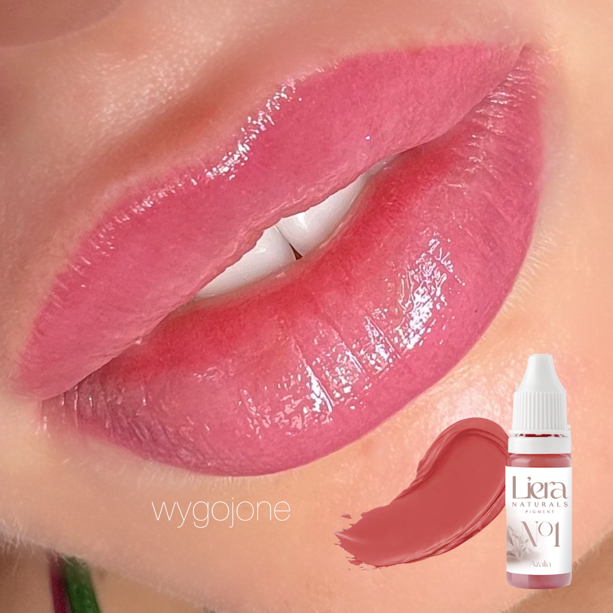 pigment do makijażu permanentnego ust azalia