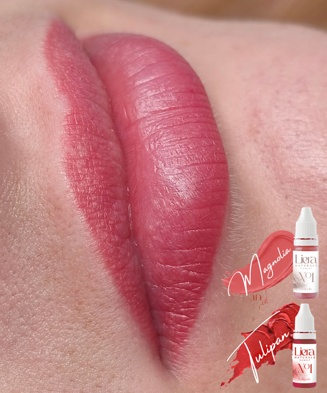 tulipan i magnolia pigment do makijażu permanentnego